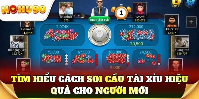 Tìm hiểu cách soi cầu tài xỉu hiệu quả cho người mới